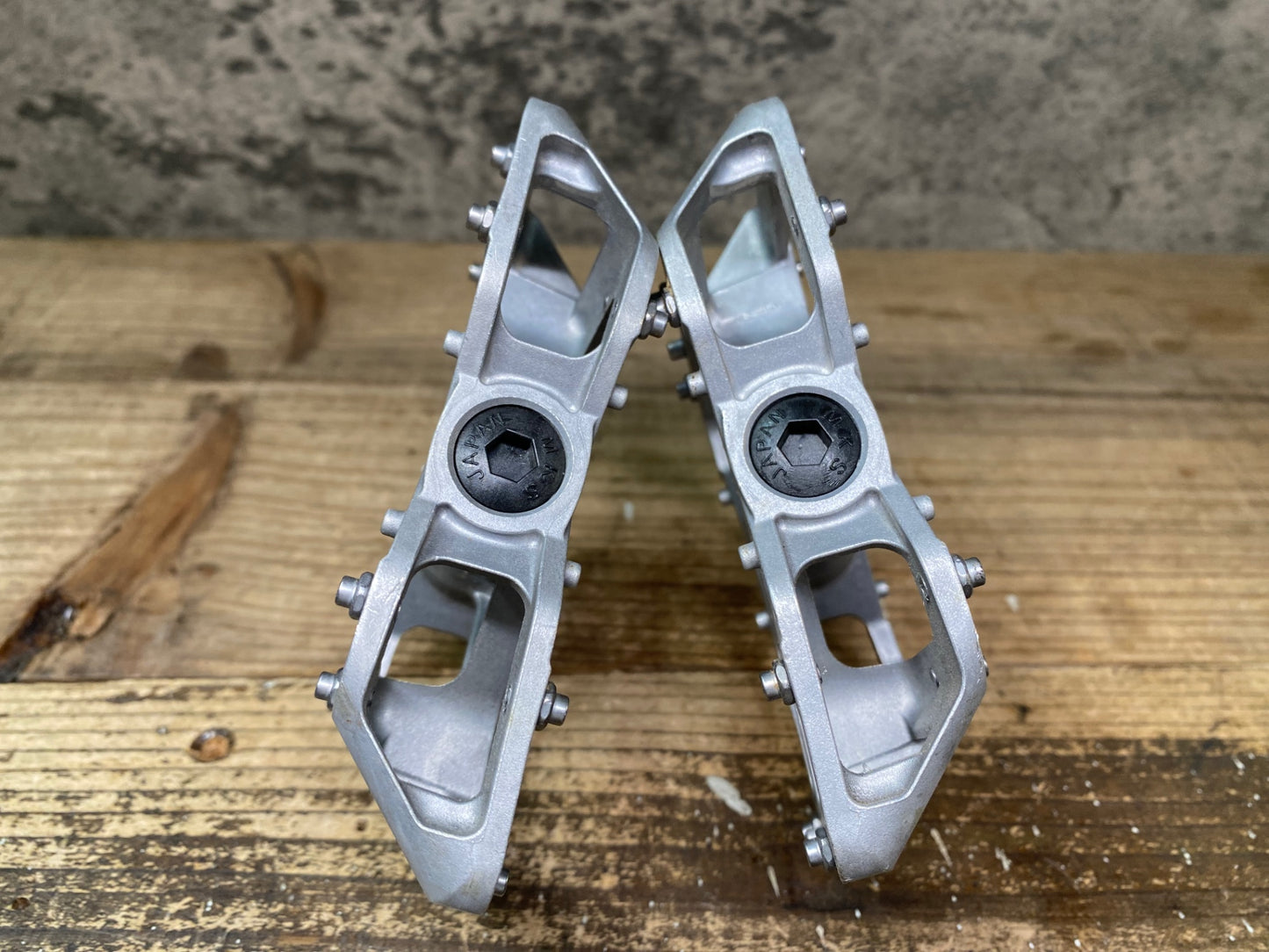 JC471 三ヶ島 MKS ALLWAYS フラットペダル シルバー