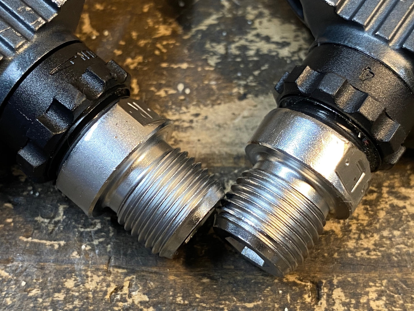 JD146 シマノ SHIMANO PD-EH500 ビンディングペダル 片面フラット ピン欠品