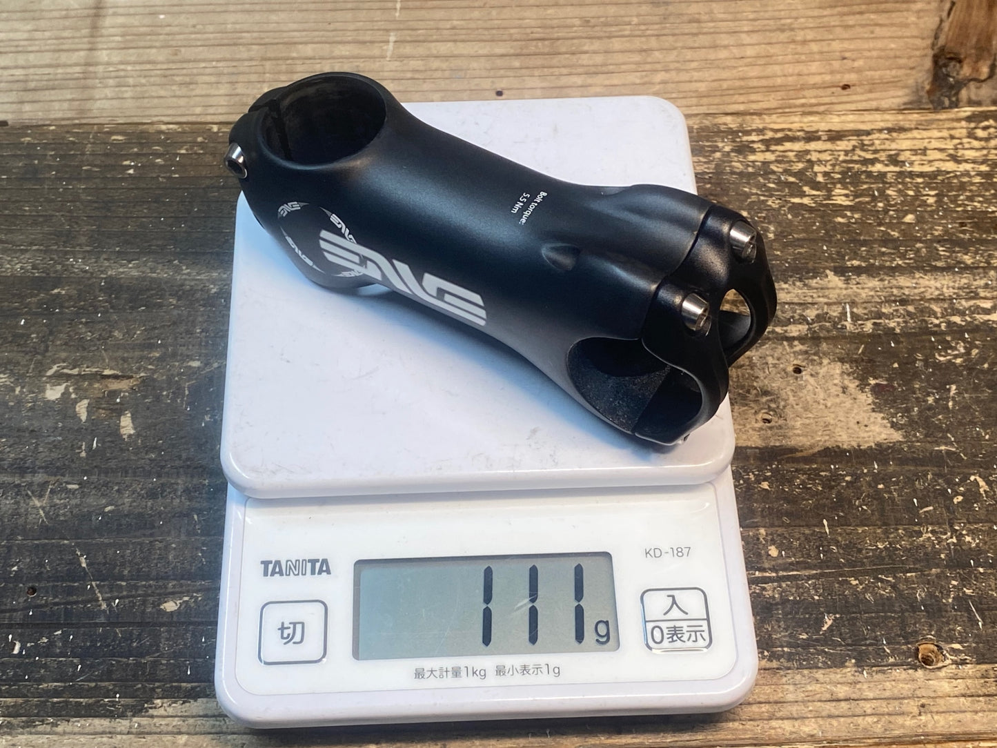 IU795 エンヴィ ENVE ロード ROAD カーボン ステム OS Φ31.8 90mm 6°