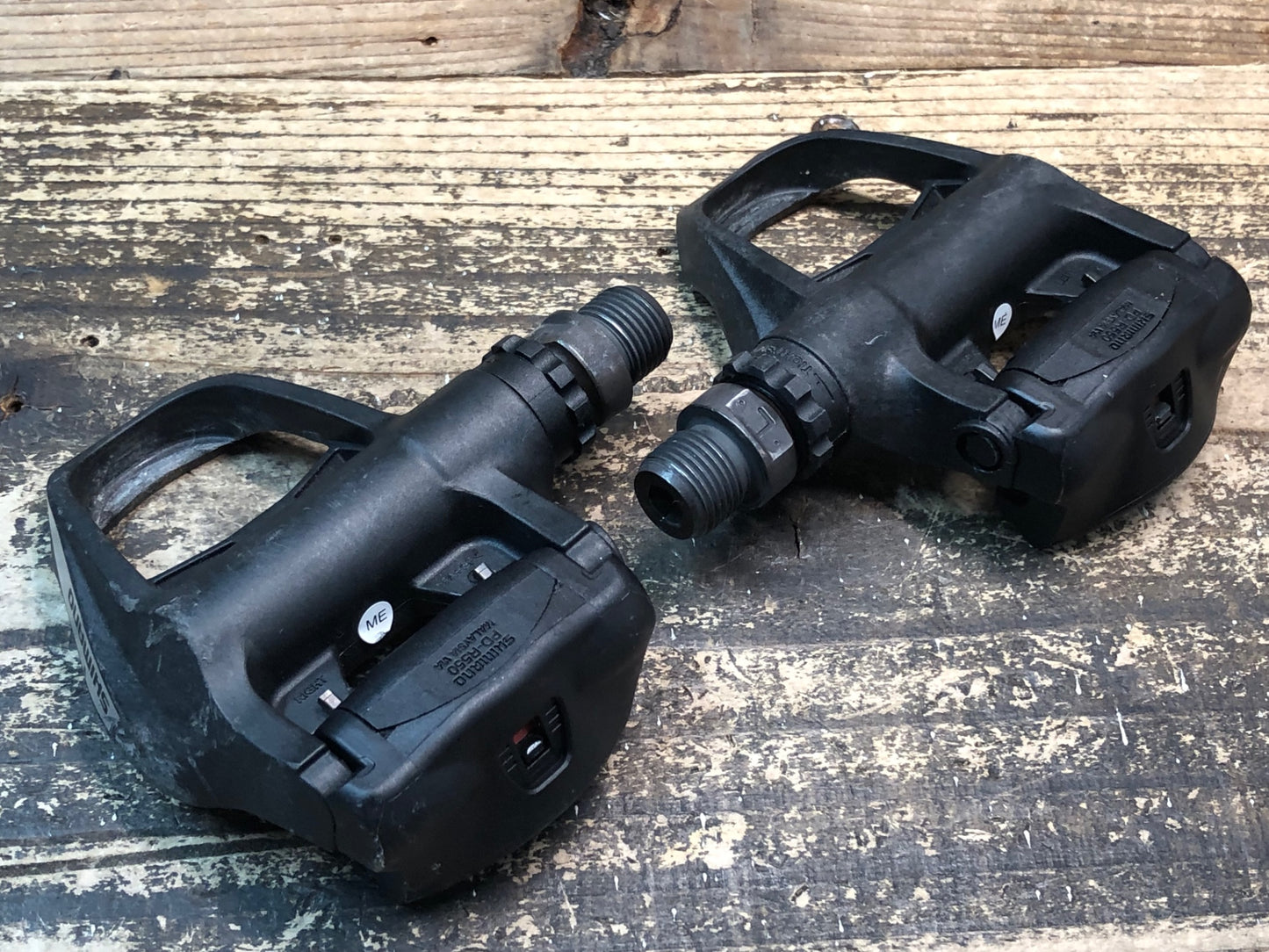 JA944 シマノ SHIMANO PD-R550 ビンディングペダル SPD-SL