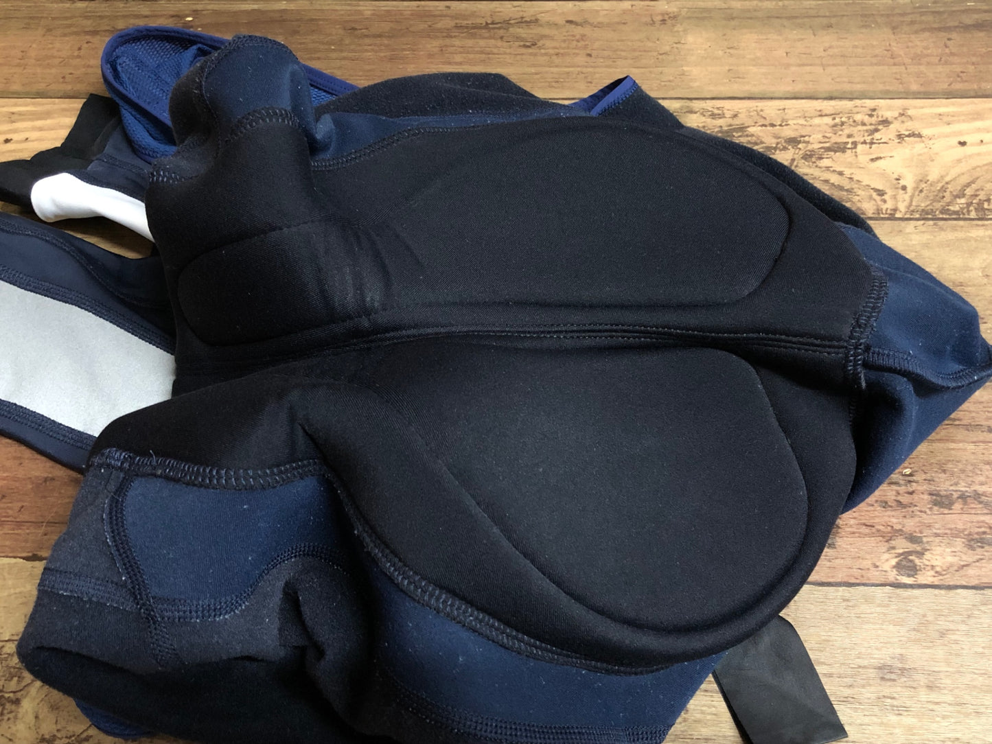 IP239 ラファ Rapha CLASSIC WINTER TIGHTS WITH PAD ビブタイツ 紺 S 裏起毛