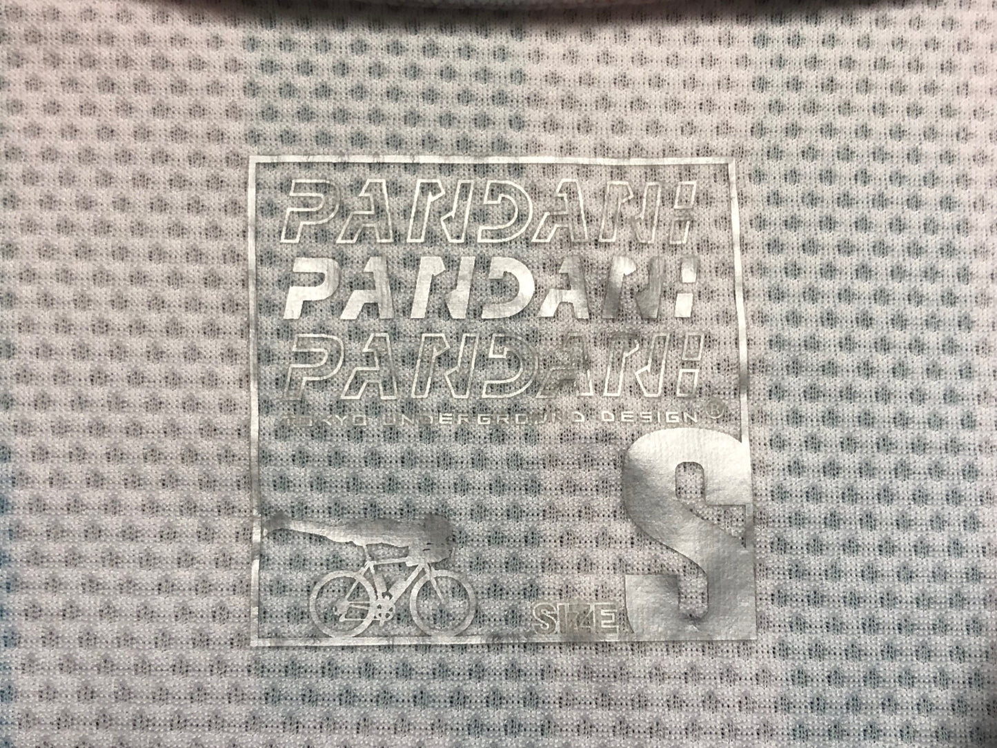 IP990 パンダーニ Pandani 半袖 サイクルジャージ 白 総柄 S TOKYO