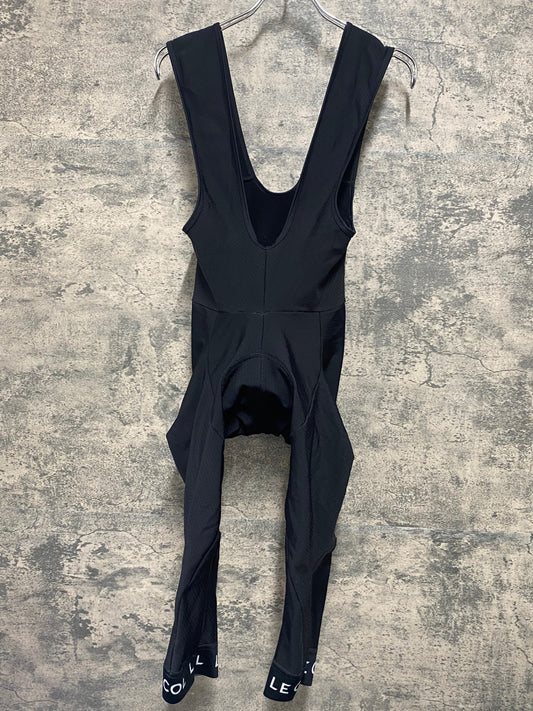 JD804 ルコル LECOL 裏起毛 ビブニッカ― 黒 S