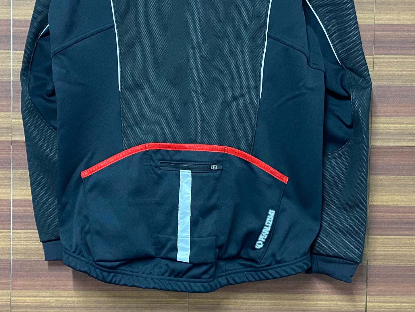 IQ014 パールイズミ PEARL iZUMi サイクルジャケット ブラック M 防風 裏起毛