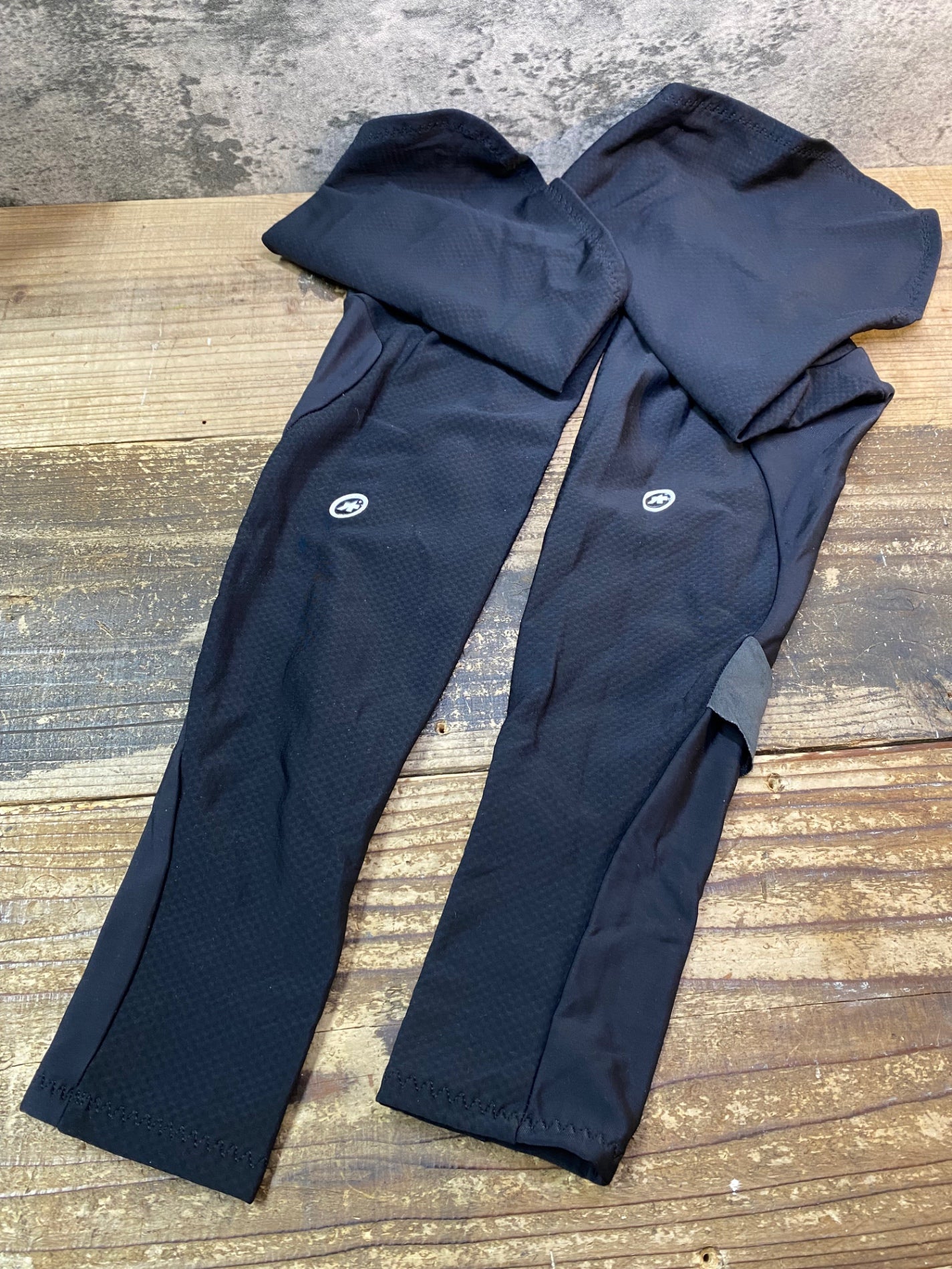 JB320 アソス assos レッグウォーマー 黒 SIZE1