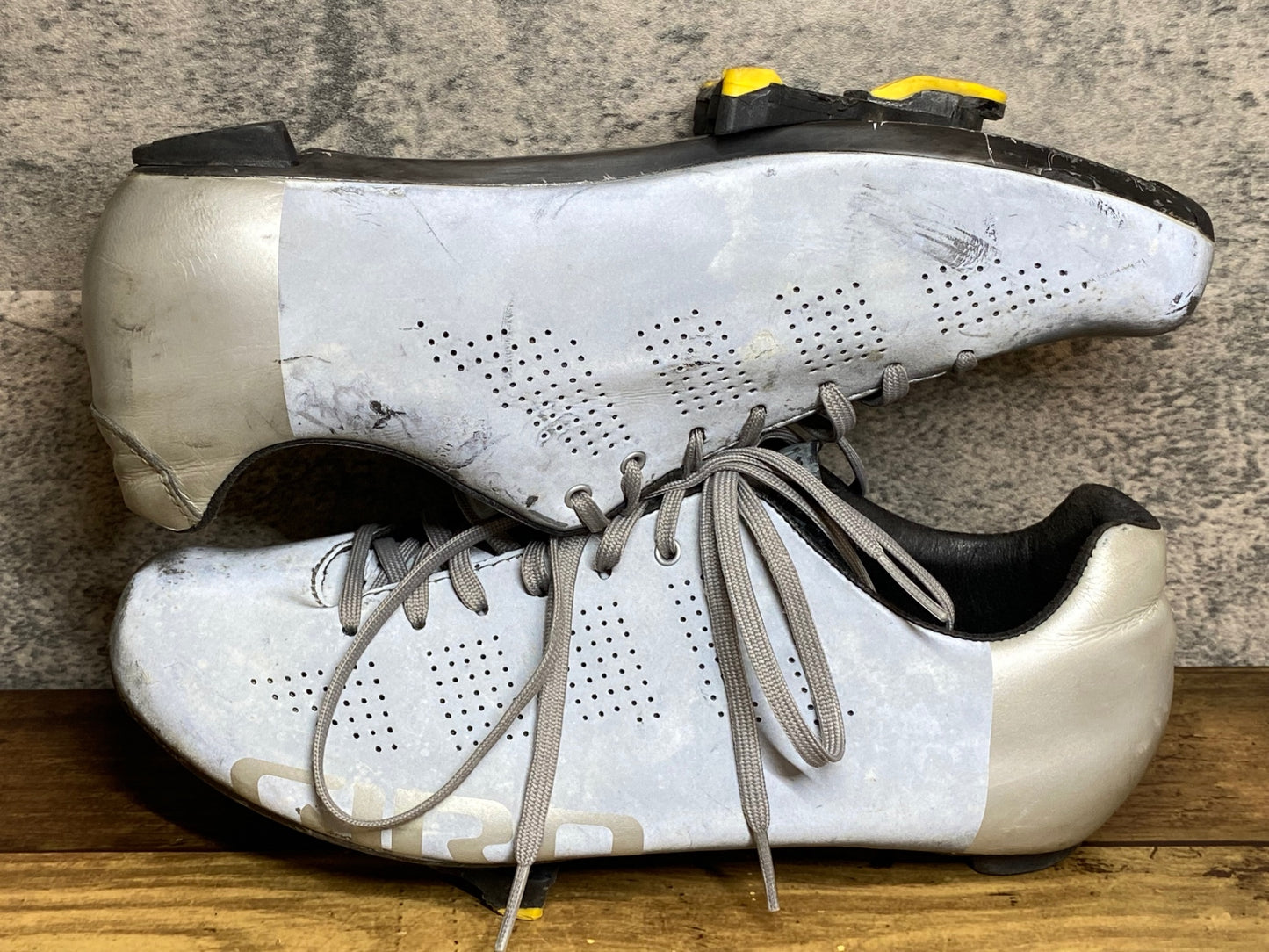 JD396 ジロ GIRO EMPIRE ACC ビンディングシューズ グレー 3穴 EU41