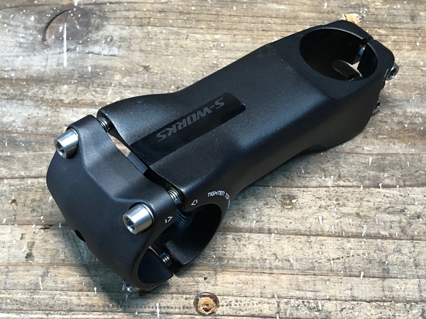 IP499 スペシャライズド SPECIALIZED エスワークス S-WORKS TARMAC STEM 黒 90mm Φ31.8 OS 6°