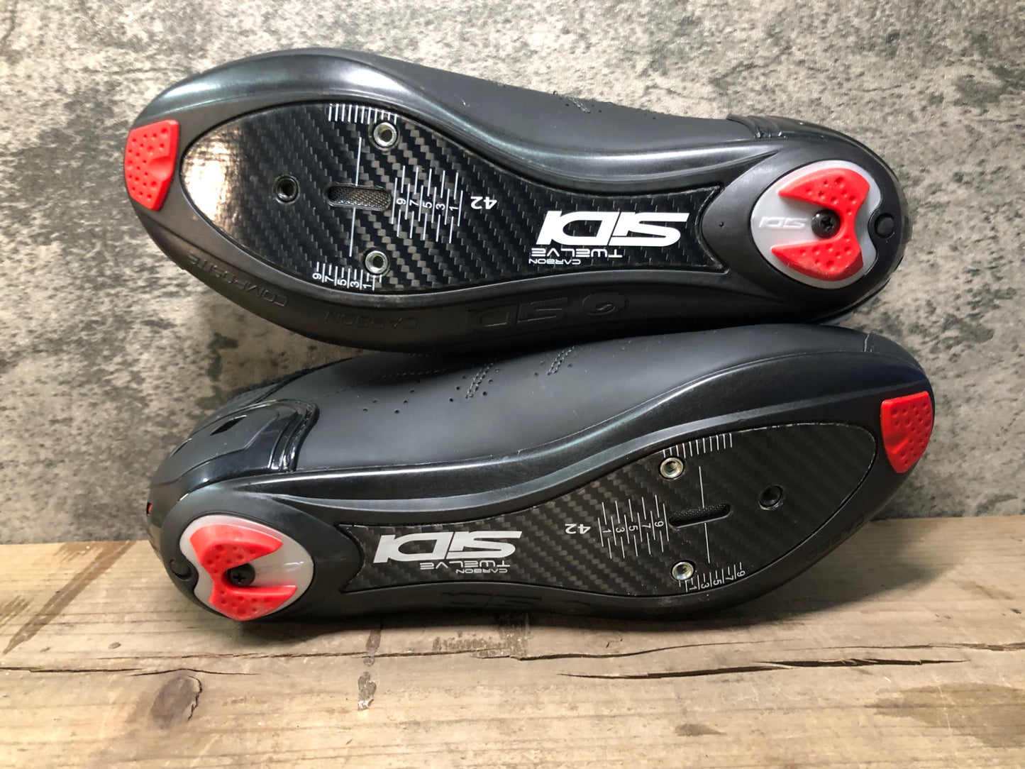 IP921 シディ SIDI SCARPE ERGO 5 MATT ビンディングシューズ 黒 EU42 SPD-SL
