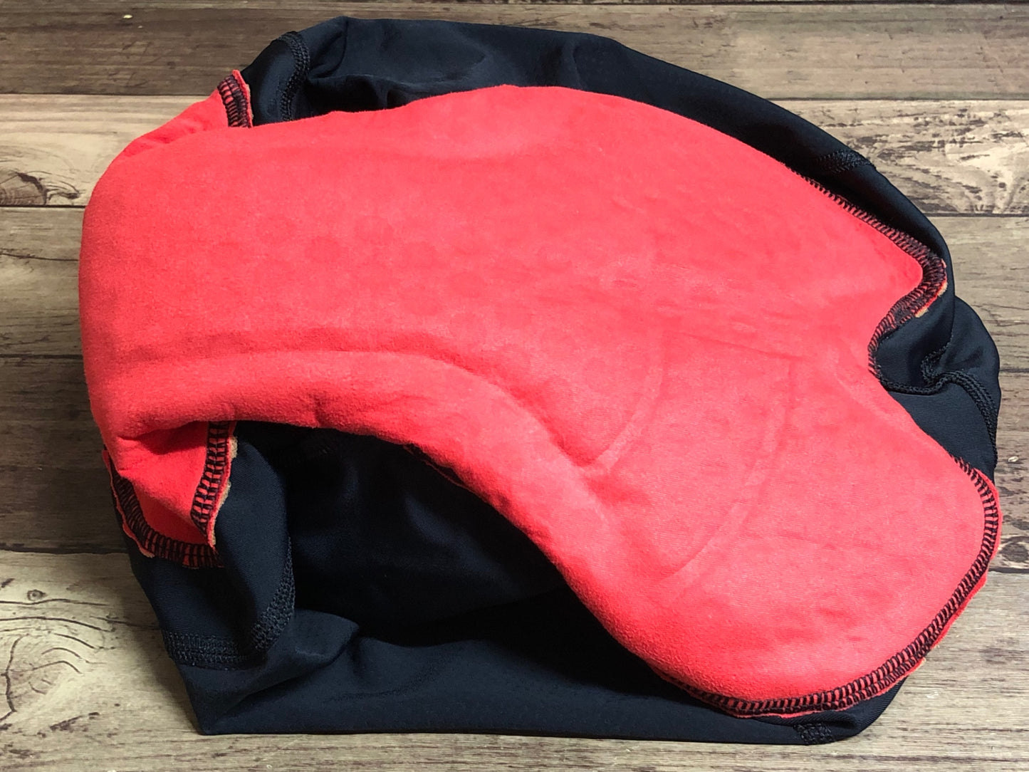 IQ520 カステリ CASTELLI ビブショーツ 黒 赤 M