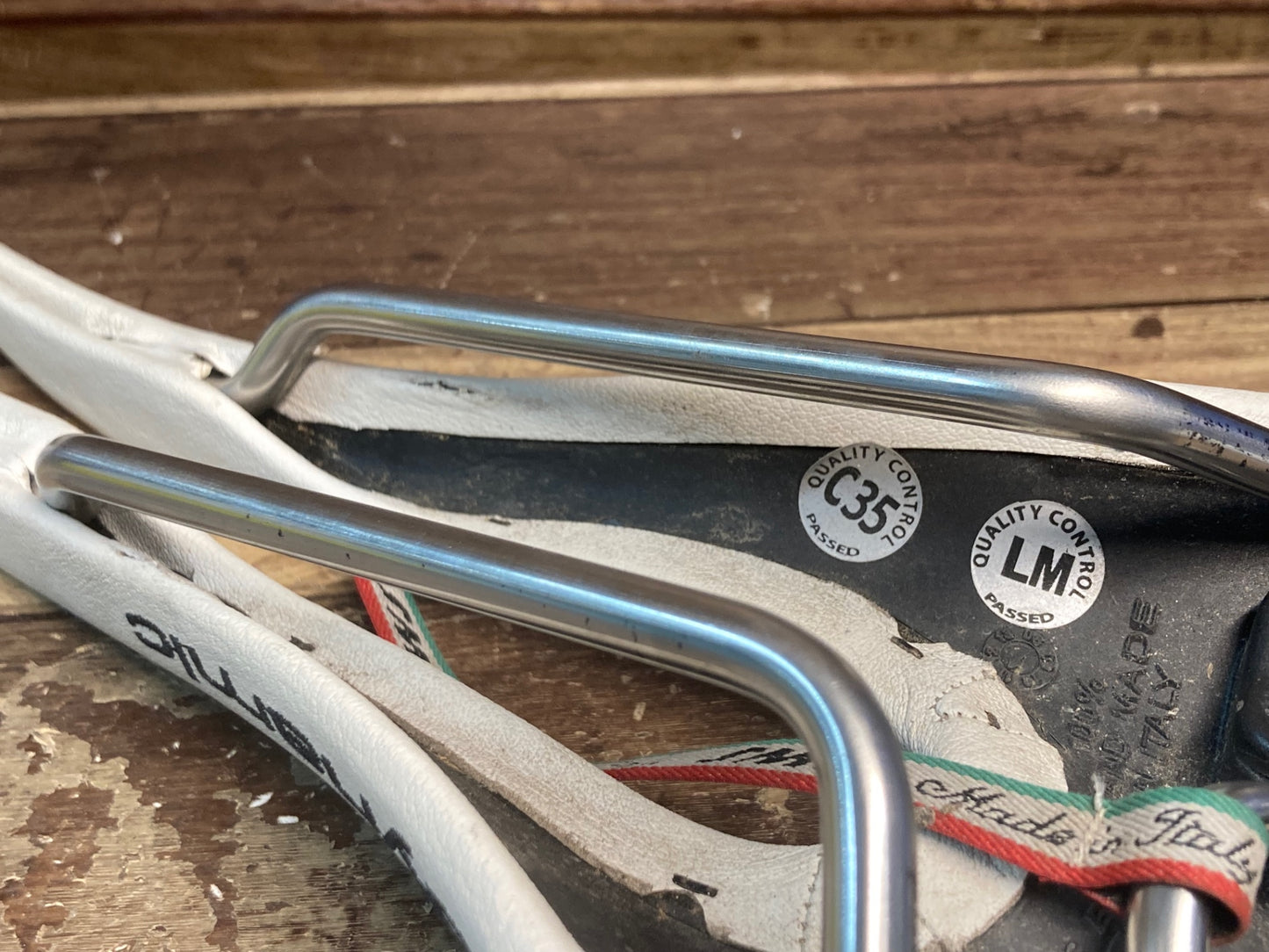 IK053 セラ SELLE SMP ダイナミック dynamic サドル 白 inox tube レール