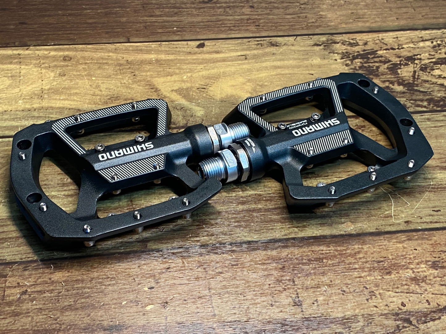 JB534 シマノ SHIMANO PD-GR500 フラットペダル 黒