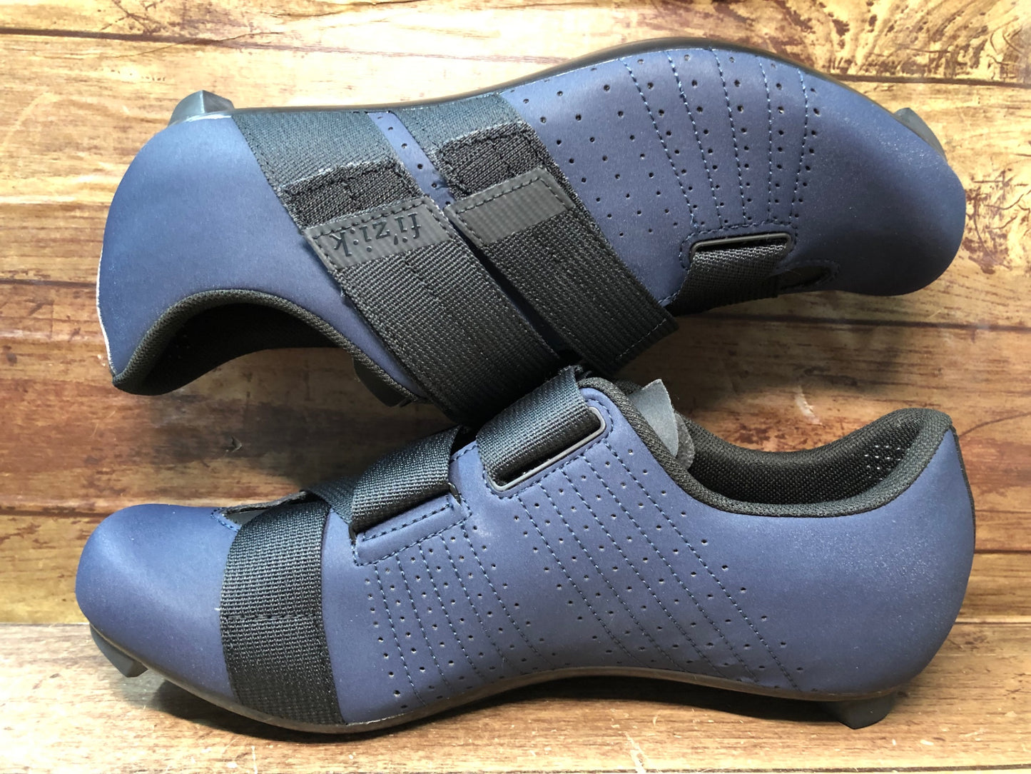 IN217 フィジーク fizik TEMPO POWERSTRAP R5 Shoes ビンディングシューズ 紺 黒 EU42.5 SPD-SL