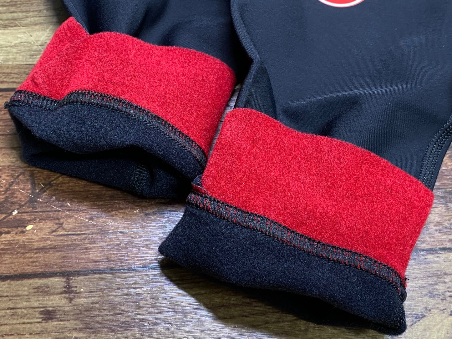 IV865 カステリ CASTELLI THERMOFLEX LEGWARMER レッグウォーマー 黒 S