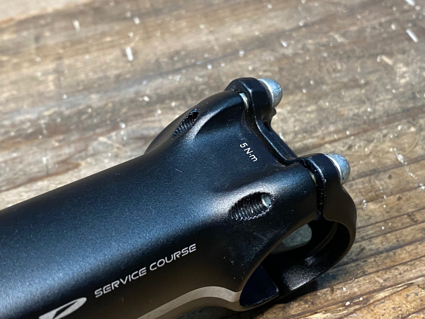 IP191 ジップ ZIPP SERVICE COURSE アルミ ステム 黒 110mm Φ31.8 OS ±6°