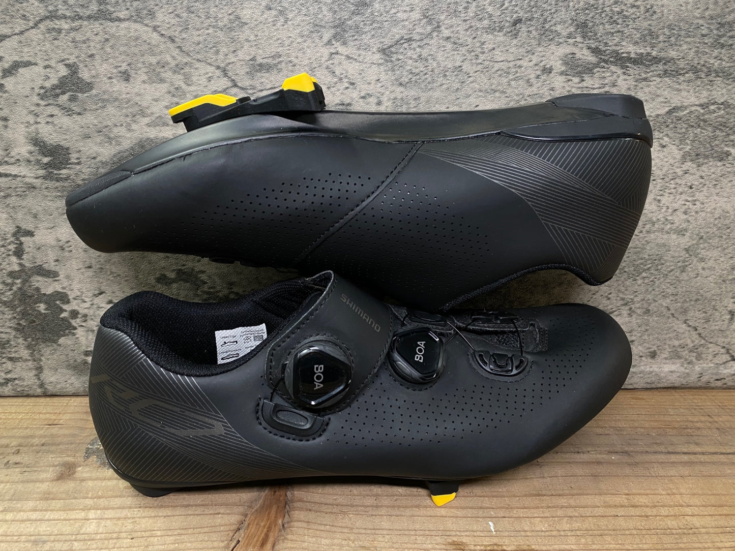 IP437 シマノ SHIMANO RC7 SH-RC701M ビンディングシューズ 黒 EU43 SPD-SL