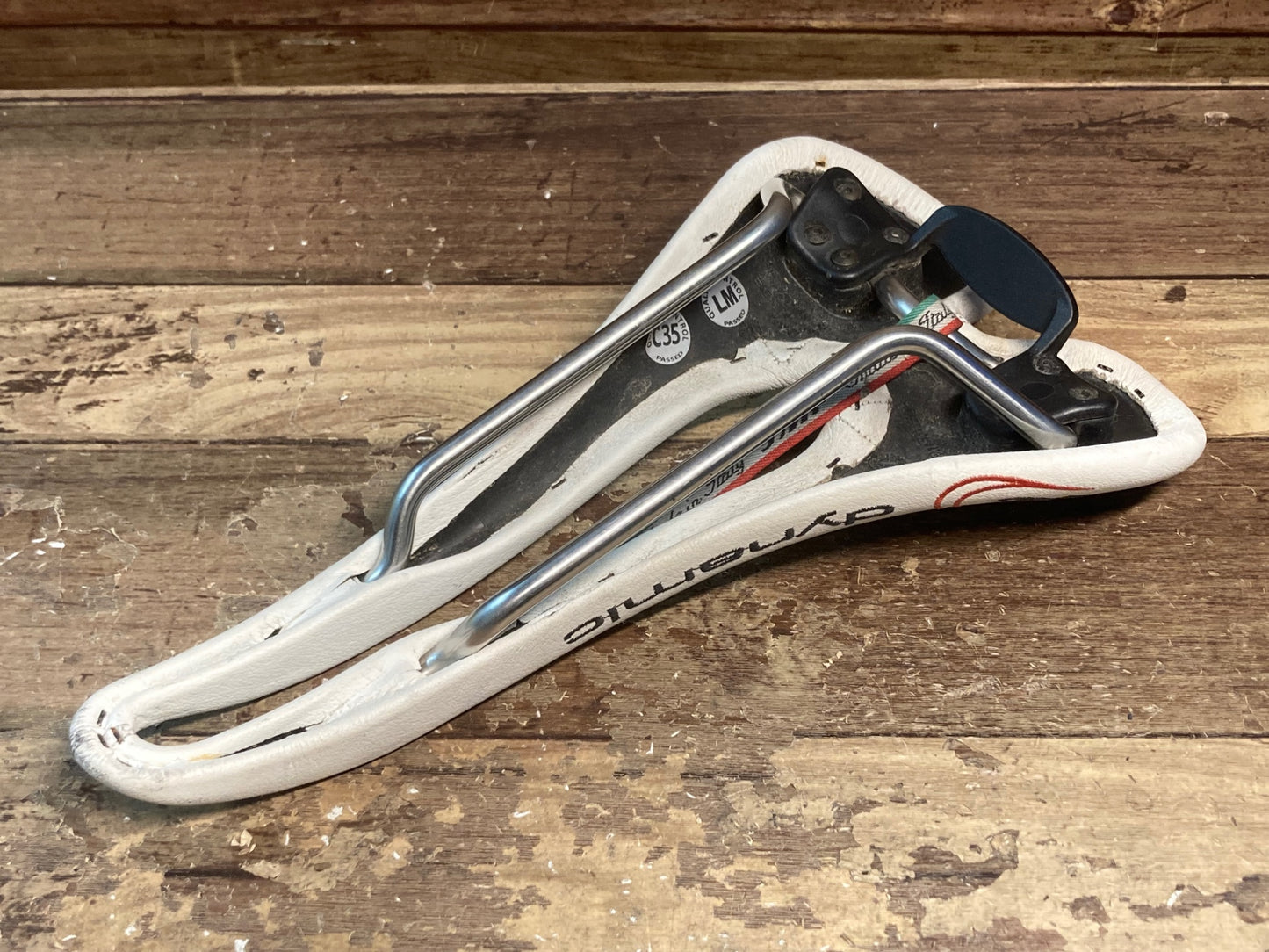 IK053 セラ SELLE SMP ダイナミック dynamic サドル 白 inox tube レール