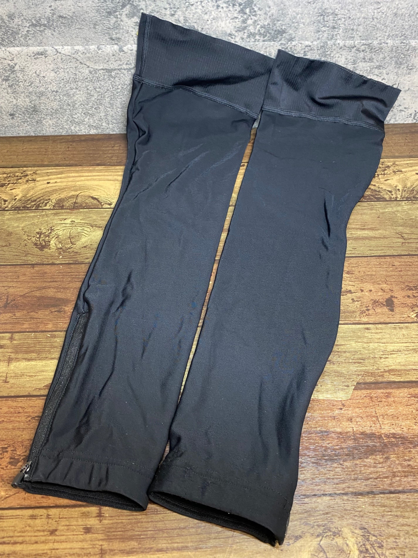 JD394 ブラックシープ BLACK SHEEP レッグウォーマー 黒 M 裏起毛