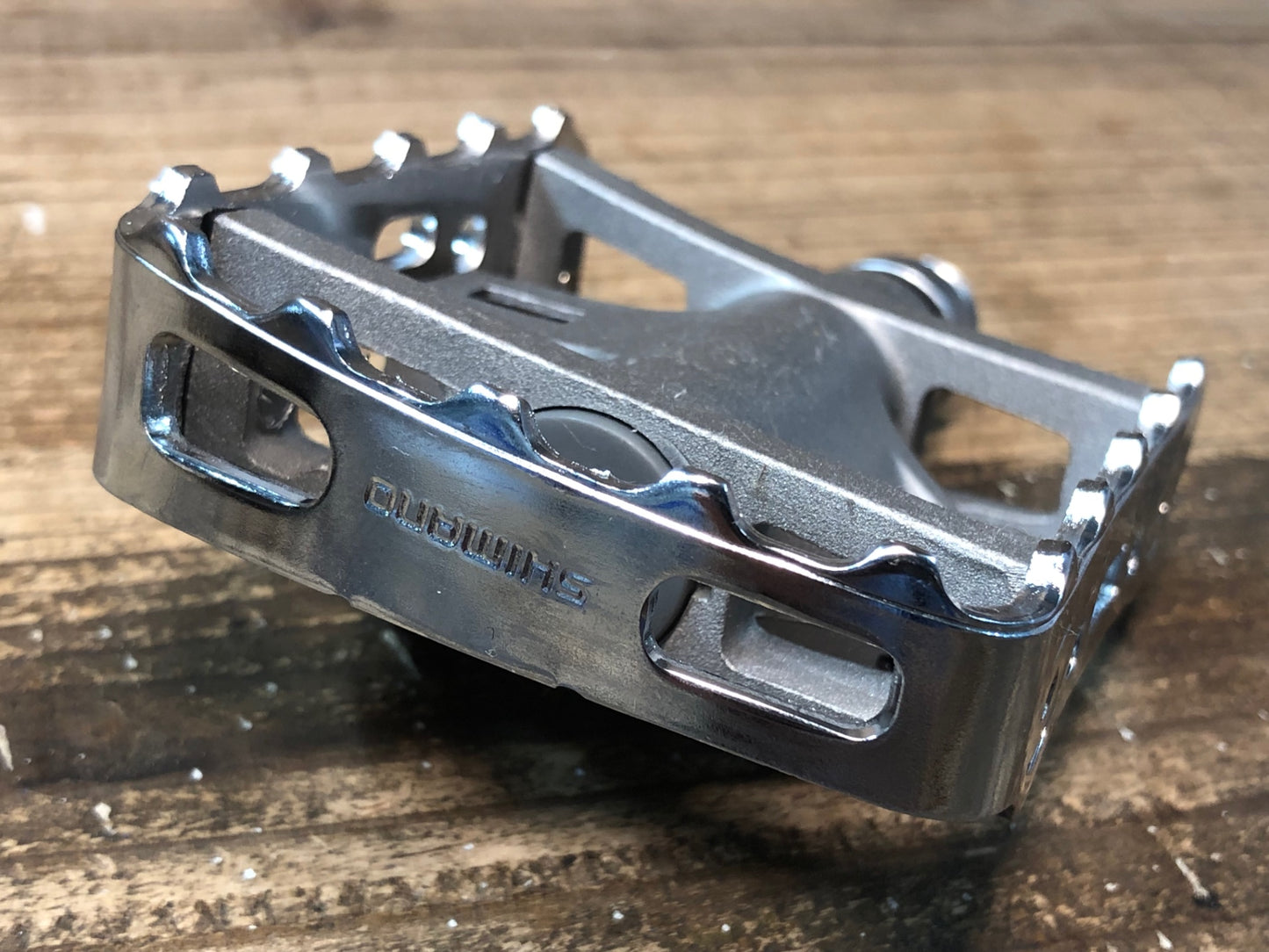 IW056 シマノ SHIMANO PD-M324 ビンディングペダル SPD 片面フラット