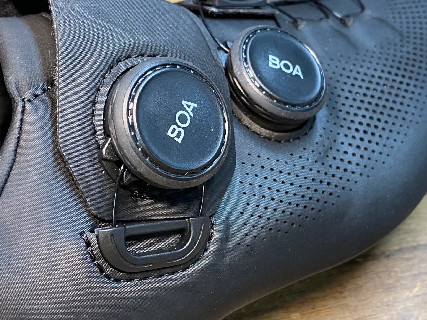 IZ413 シマノ SHIMANO RC7 SH-RC703 ビンディングシューズ 黒 EU40.5 WIDE ※美品