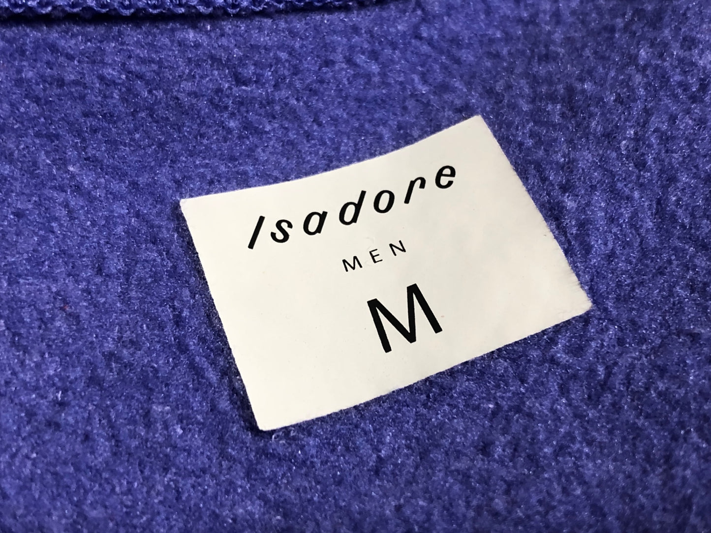 IL306 イザドア Isadore ALTERNATIVE ECO FLEECE LONG SLEEVE JERSEY 長袖 サイクルジャージ 紫 M 裏起毛