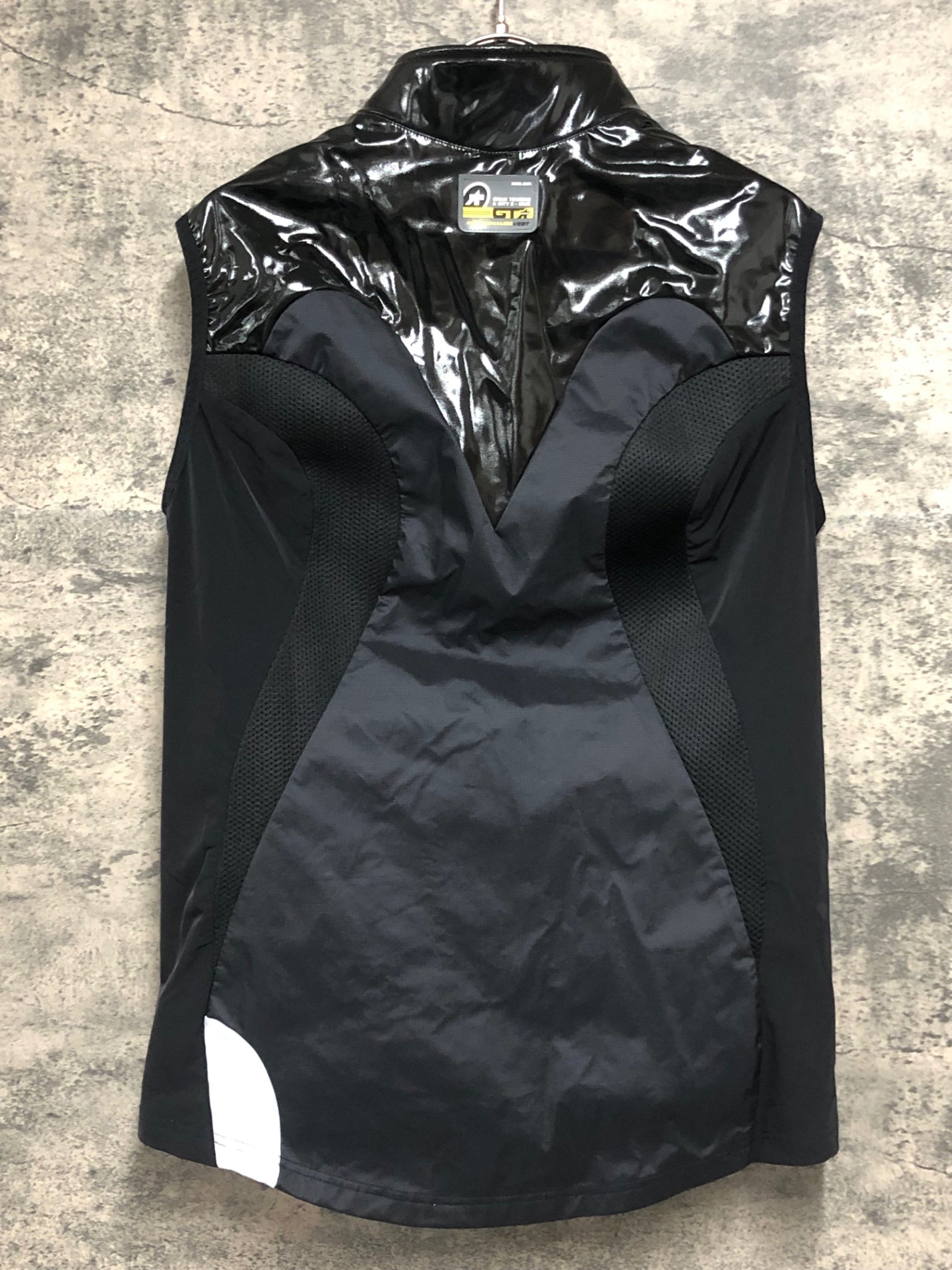 IY023 アソス Assos GT KONIGSHAUBE VEST ジレ サイクルベスト 黒 S