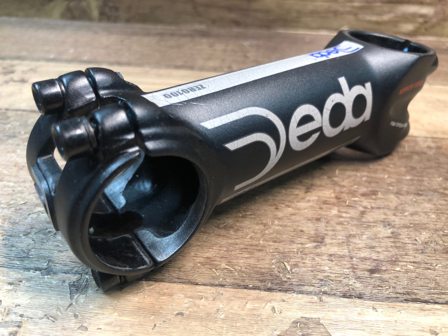 IM538 デダ Ddeda ゼロ ZERO 100 SERVIZIO CORSE アルミステム 黒 110mm Φ31.7 OS 塗装ヒビ