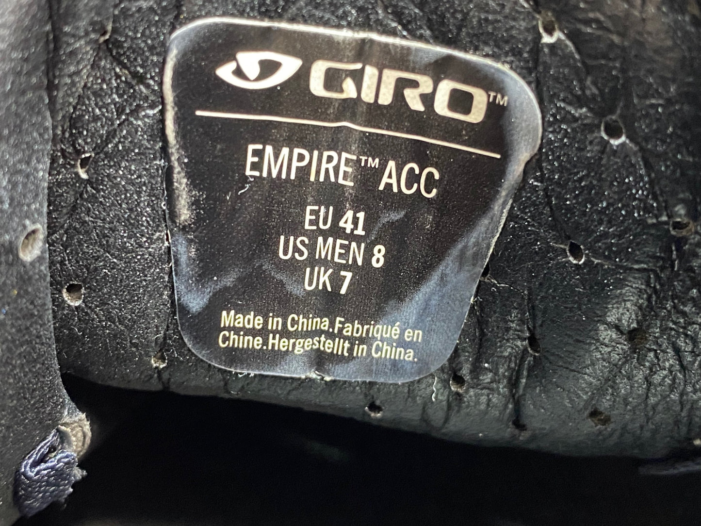 JD396 ジロ GIRO EMPIRE ACC ビンディングシューズ グレー 3穴 EU41