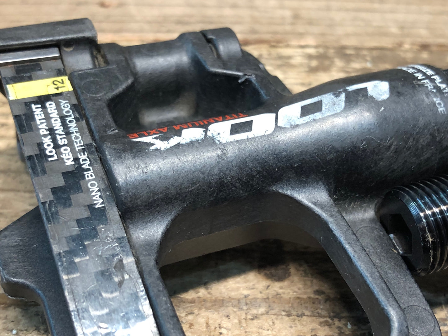 IN176 ルック LOOK KEO BLADE CARBON ビンディングペダル ※傷あり