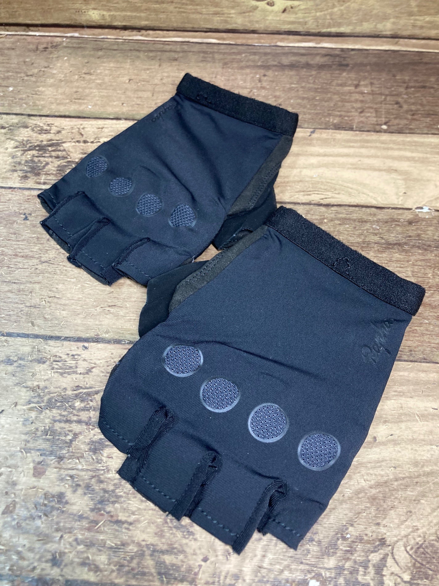 HQ665 ラファ Rapha CLASSIC MITTS 指切り グローブ 黒 M BICI AMORE EQ STORE