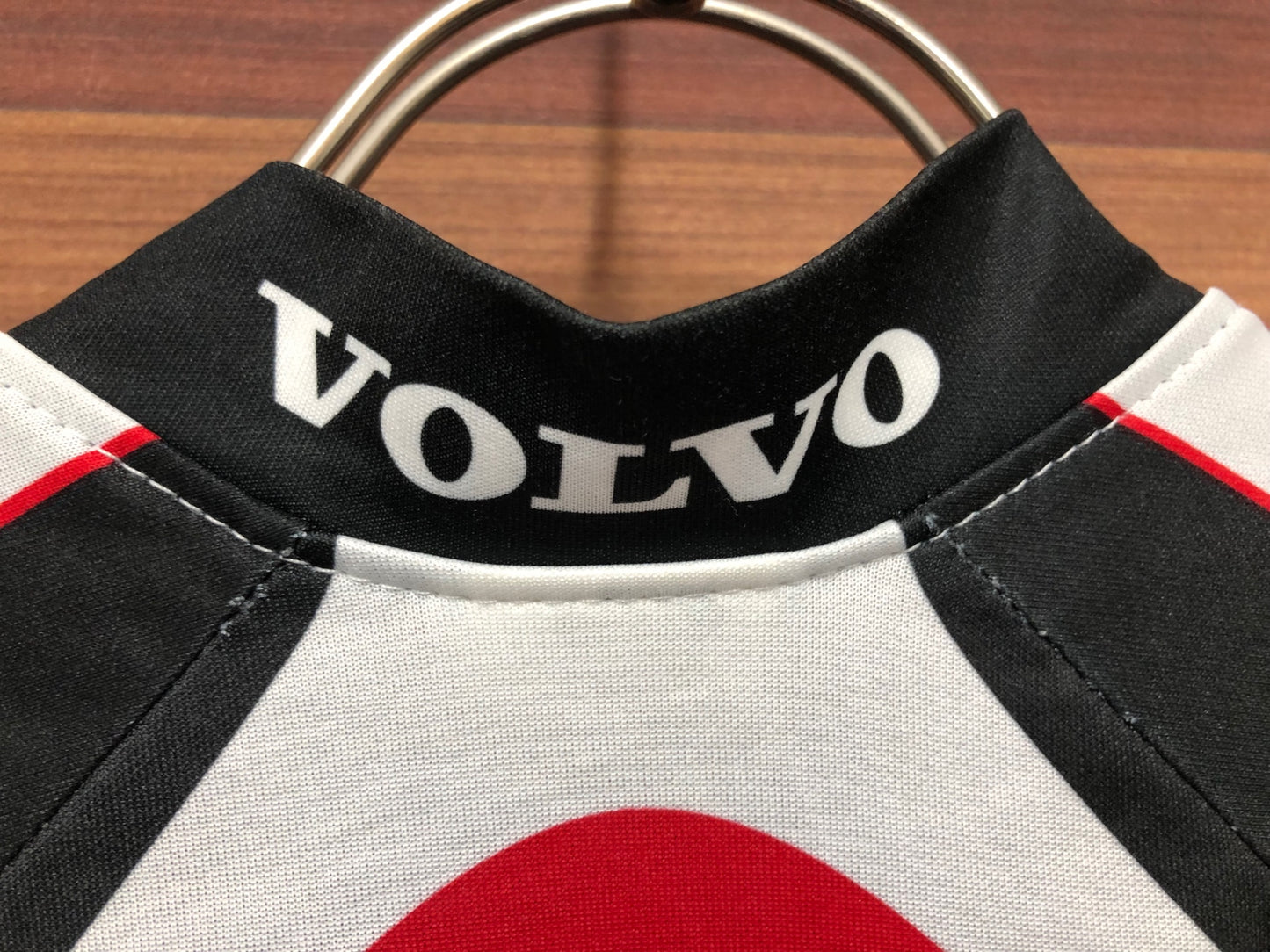 IP653 キャノンデール CANNONDALE VOLVO 半袖 サイクルジャージ 赤 Lサイズ