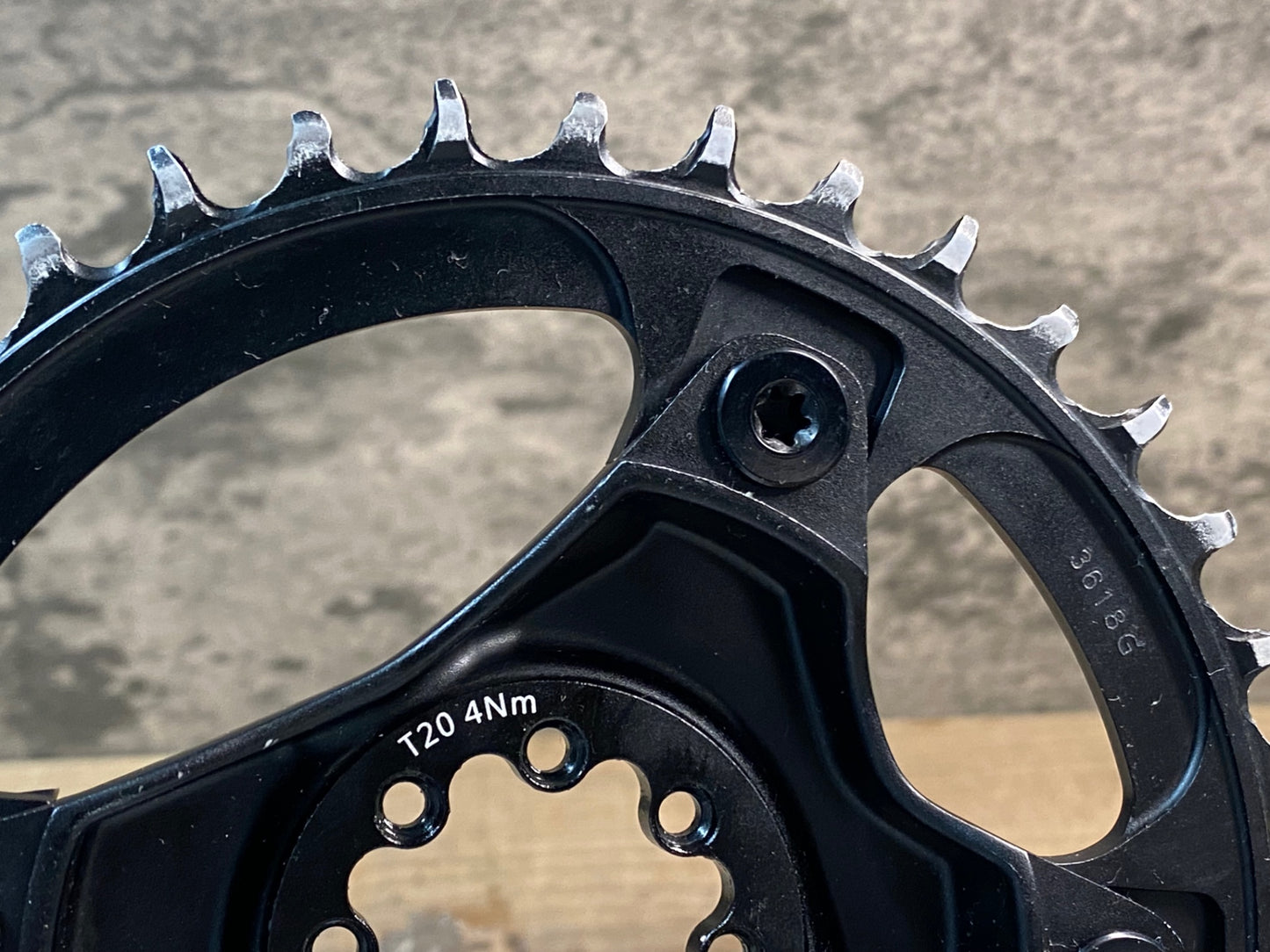 IX059 スラム SRAM X-Sync Direct Mount Chain Ring チェーンリング 38T 12S X-SYNC ダイレクトマウント 8ボルト シングル
