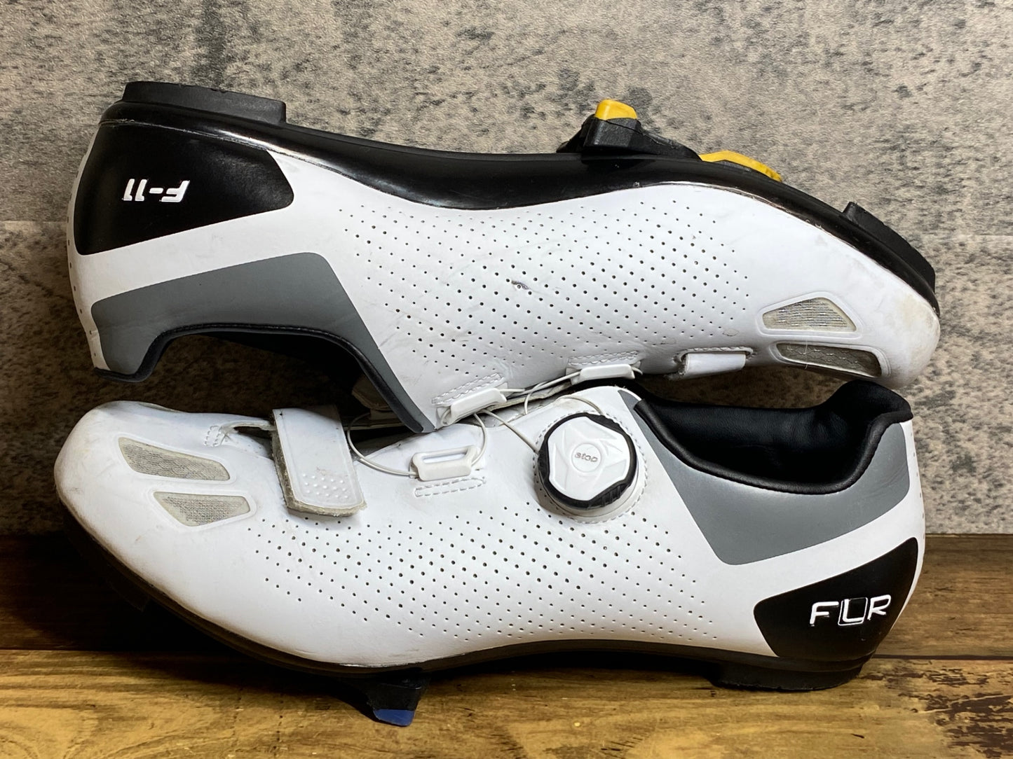 JD363 FLR F-11 ビンディングシューズ 3穴 白 EU42