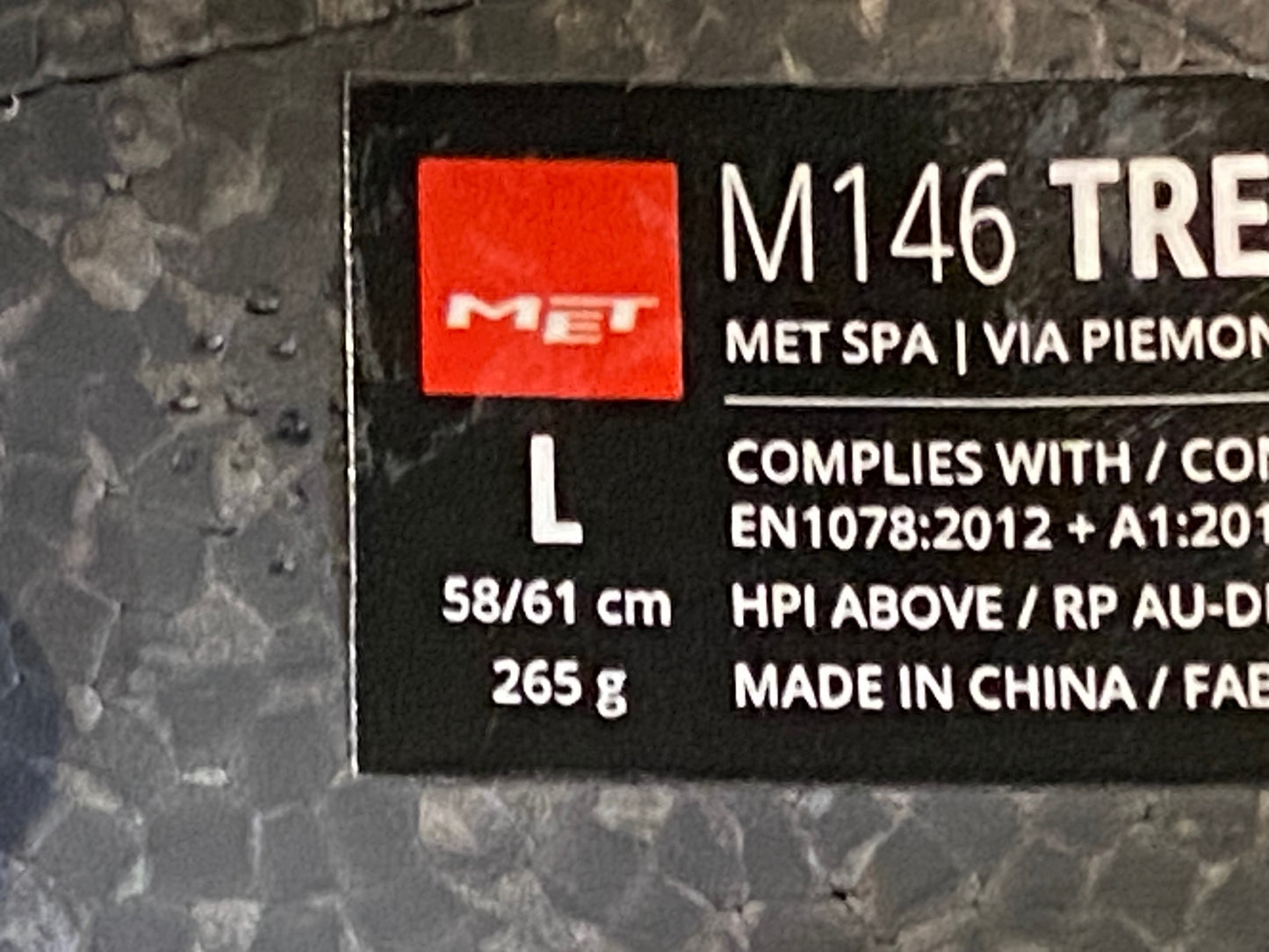 JB481 メット MET トレンタ TRENTA 3K CARBON MIPS ヘルメット ホワイト L 58/61cm 2024/8製造