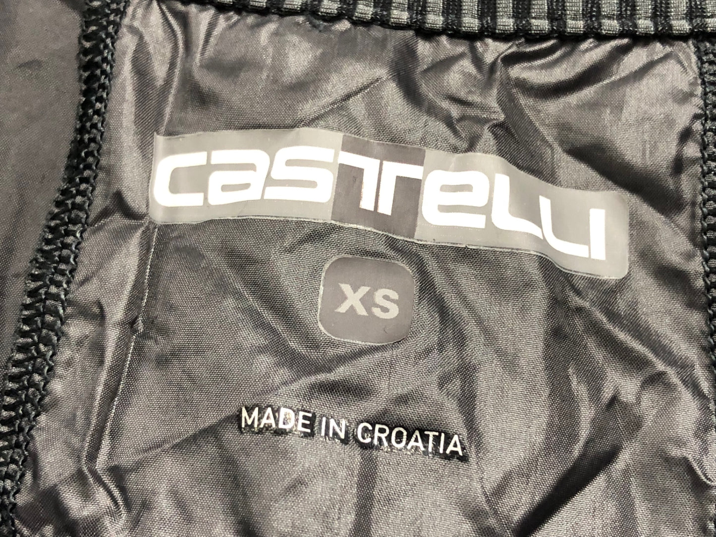 IY189 カステリ CASTELLI ジレ サイクルベスト グレー XS