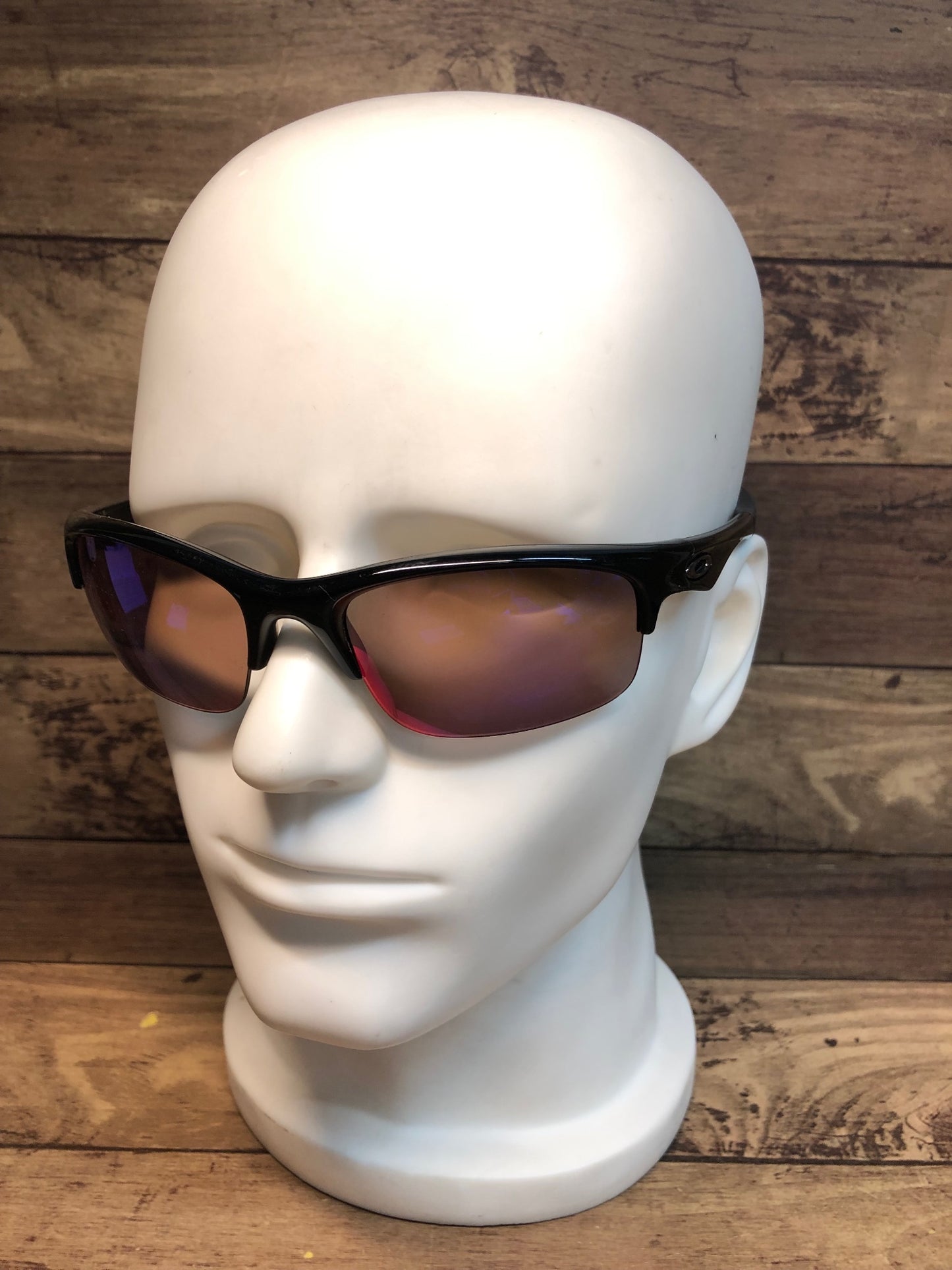 II537 オークリー OAKLEY ボトルロケットBOTTLE ROCKET サングラス アイウェア ブラック ※小傷あり