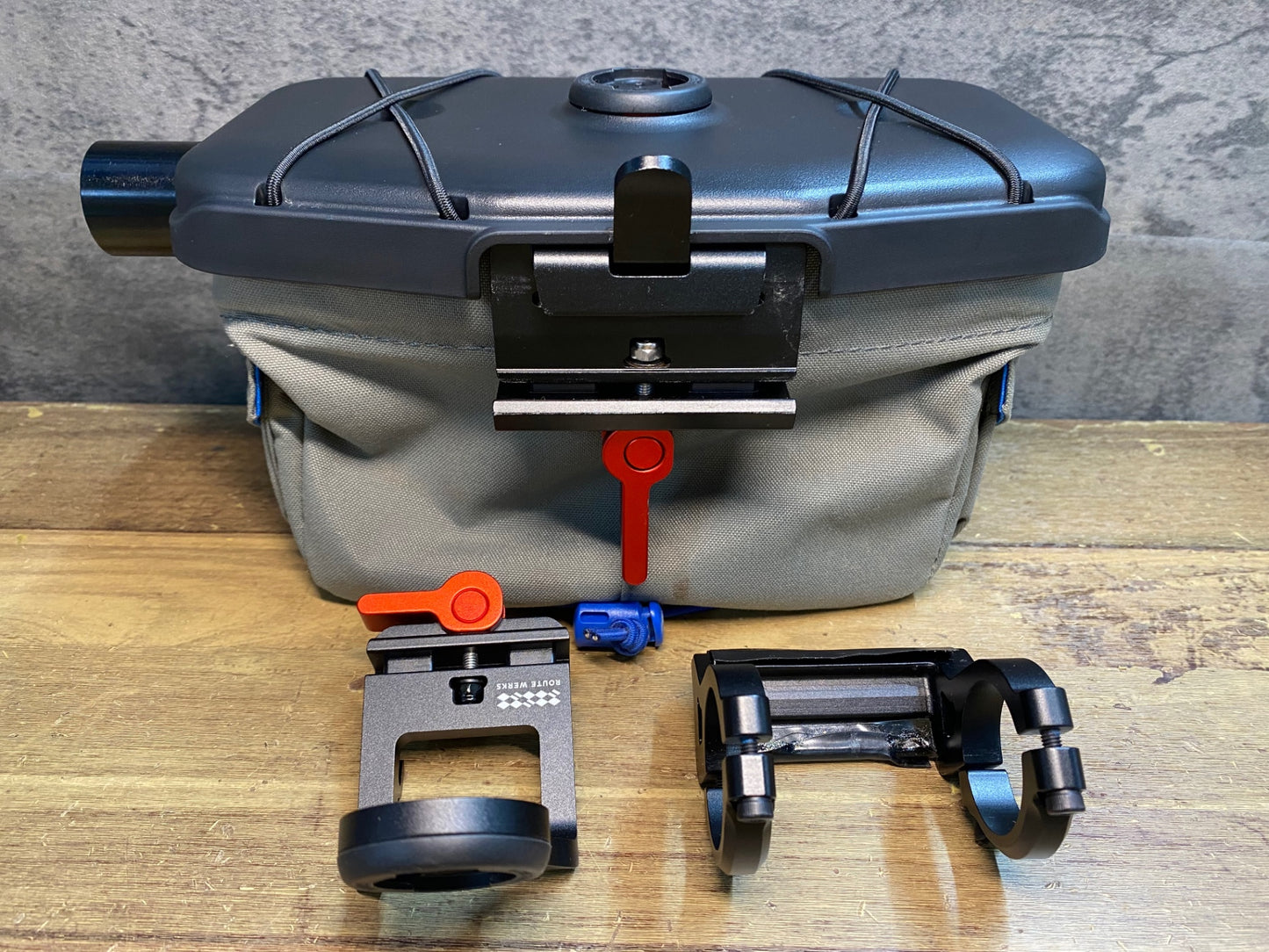 JD707 ルートワークス ROUTE WERKS The Handlebar Bag ハンドルバーバッグ マウント