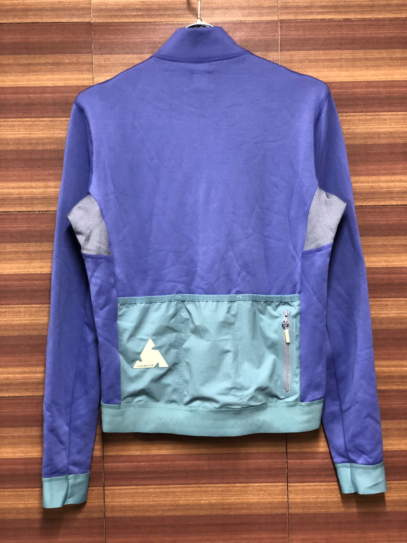 IL306 イザドア Isadore ALTERNATIVE ECO FLEECE LONG SLEEVE JERSEY 長袖 サイクルジャージ 紫 M 裏起毛