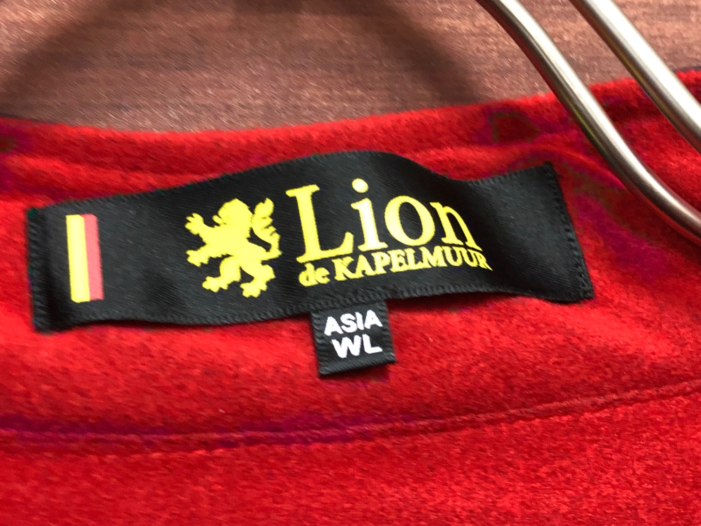 IP650 リオンドカペルミュール LION DE KAPELMUUR 長袖 サイクルジャージ 裏起毛 黒 WLサイズ