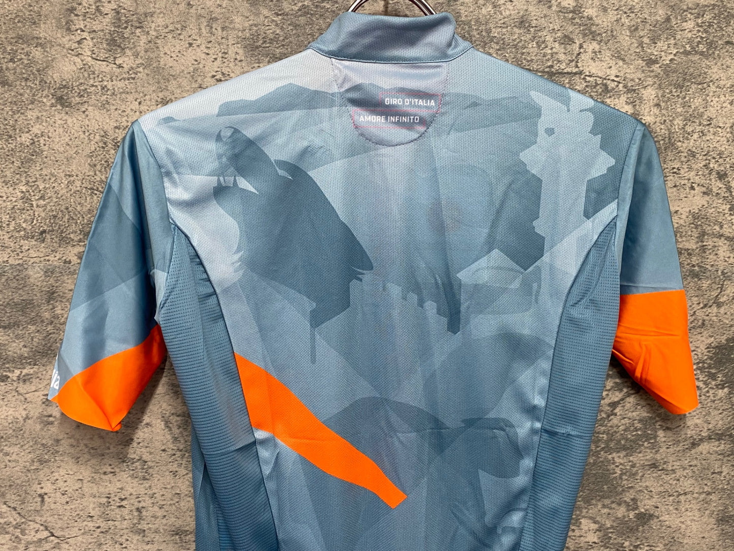 IY888 カステリ CASTELLI 半袖 サイクルジャージ 水 オレンジ S Giro d'Italia