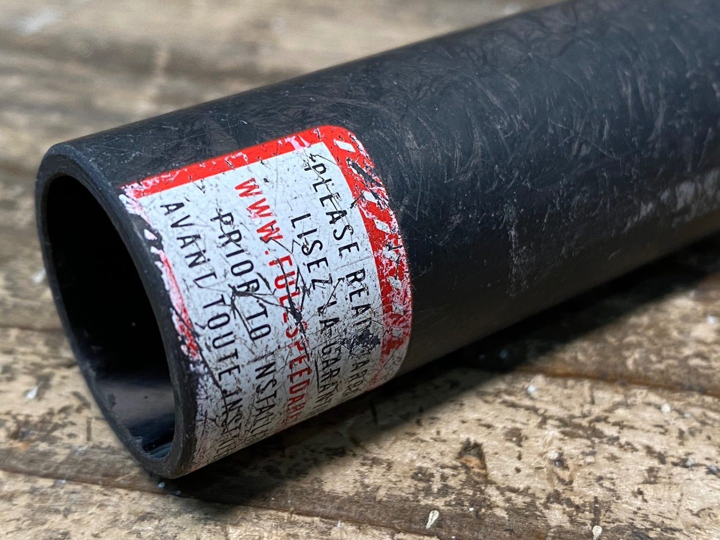 IV135 FSA K-FORCE シートポスト カーボン Φ27.2 実測260mm ※カット済み、ヤグラ欠品