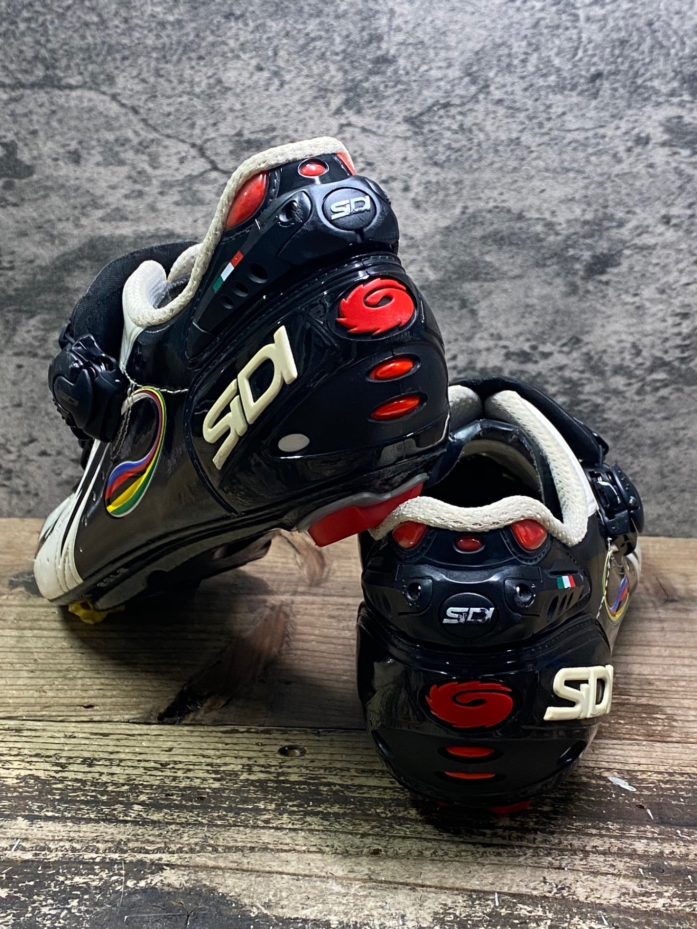 JC294 シディ SIDI Vernice Limited EDITION ビンディングシューズ EU43 白黒
