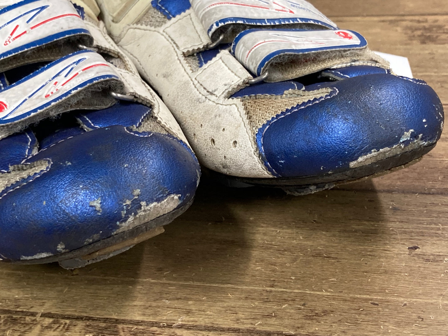 IY969 シディ SIDI Five Fit ビンディングシューズ 白 青 EU42 SPD-SL