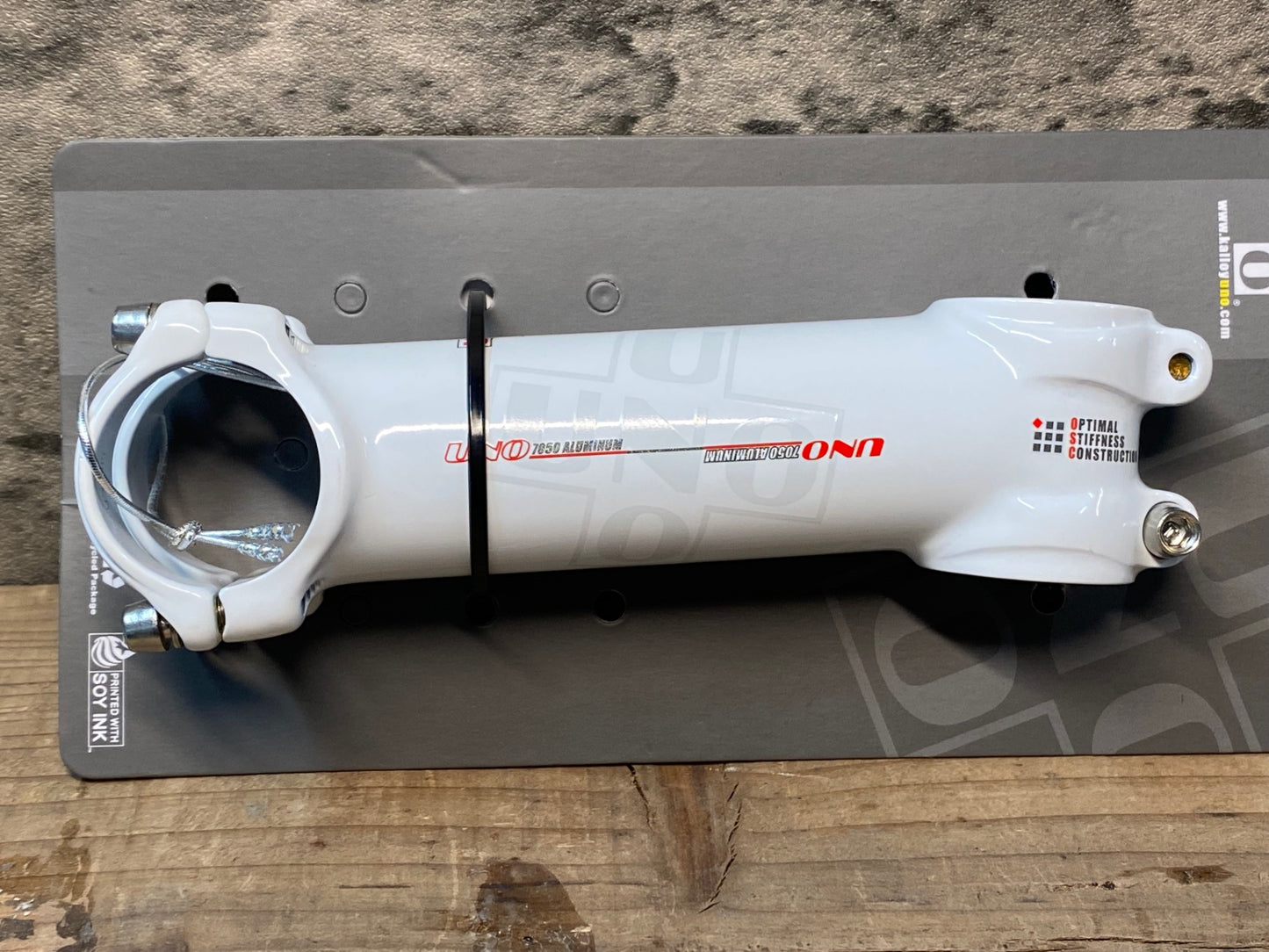 IP233 カロイ Kalloy ウノ UNO 軽量 アルミステム Φ31.8 120mm
