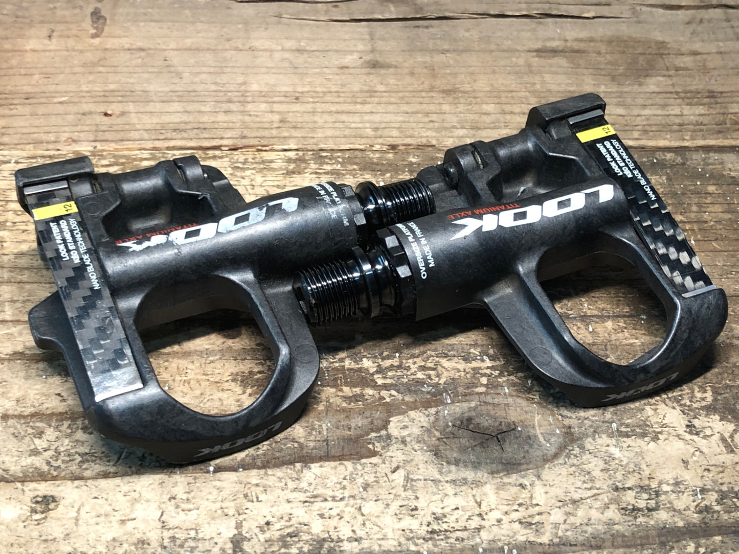 IN176 ルック LOOK KEO BLADE CARBON ビンディングペダル ※傷あり
