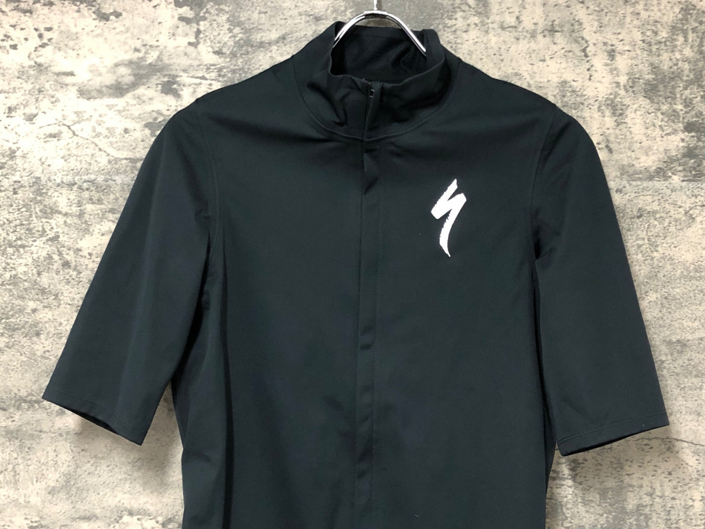 IW404 スペシャライズド SPECIALIZED SL PRO SHORT SLEEVE RAIN JERSEY 半袖 サイクルジャージ 黒 M