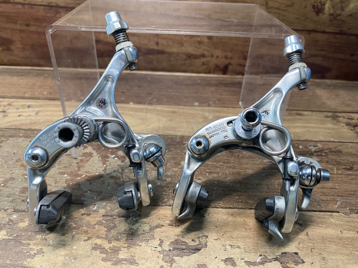 IK528 シマノ SHIMANO アルテグラ ULTEGRA BR-6500 キャリパーブレーキ 前後セット