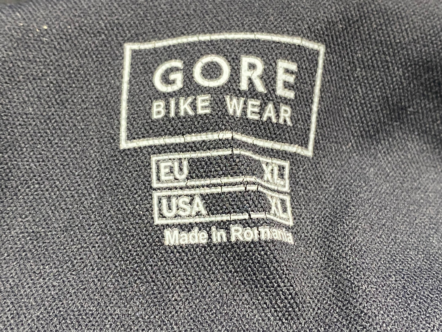 IR656 ゴアバイクウェア GORE BIKE WEAR レッグウォーマー 黒 EU XL WIND STOPPER SHOFT SHELL
