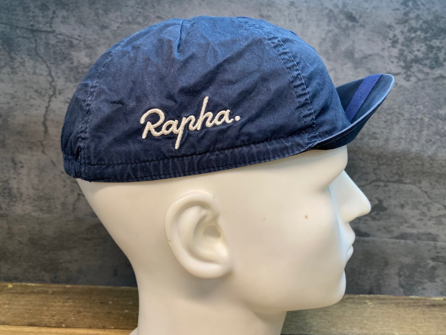 JD876 ラファ Rapha CAP サイクルキャップ 紺 M-L