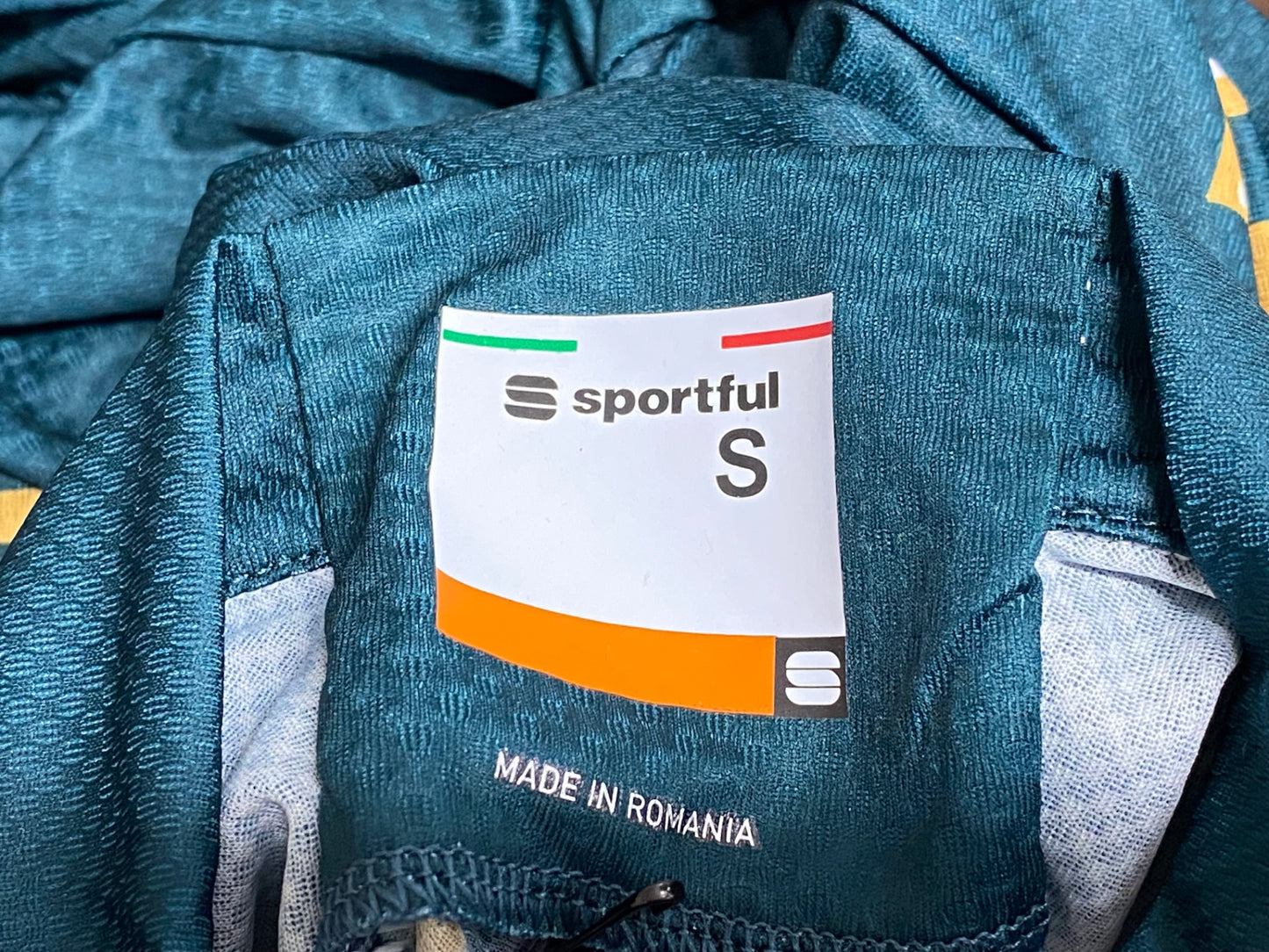 IY885 スポーツフル Sportful 半袖 サイクルジャージ 緑 S Sagan ONE Jersey