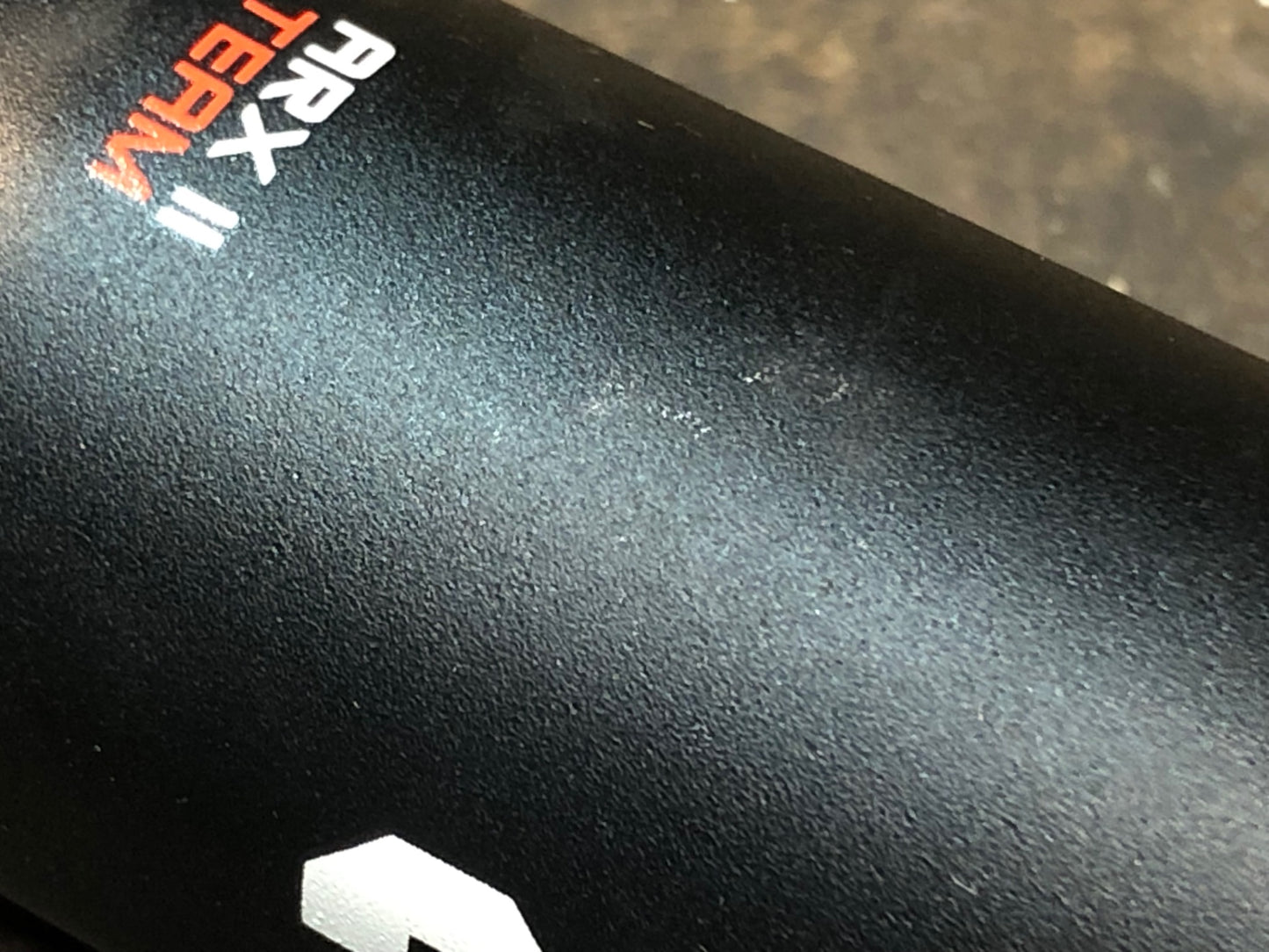 IP582 3T ARX ⅡTEAM アルミ ステム 黒 赤 110mm Φ31.8 OS 17°